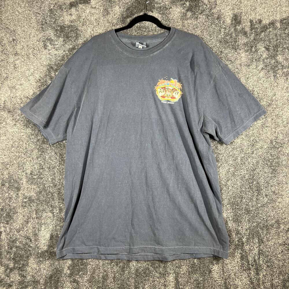 Comfort Colors Shirt Mens 2XL Gray Ron Jon Surf Shop Disney Springs Graphic